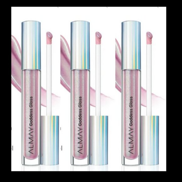 LOT OF 3 Almay Goddess Holographic Lip Gloss - 300 angelic NEW - Picture 1 of 1